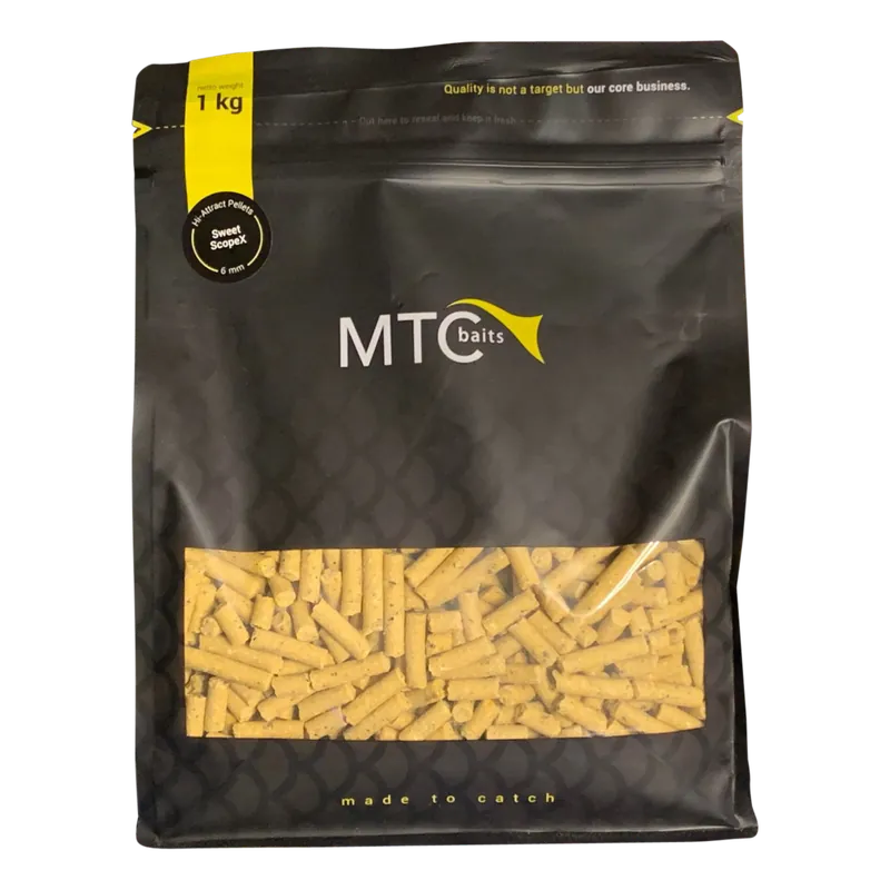 Gecertificeerd MTC Pellet Hi-Att - Sweet ScopeX - 1kg - 6mm